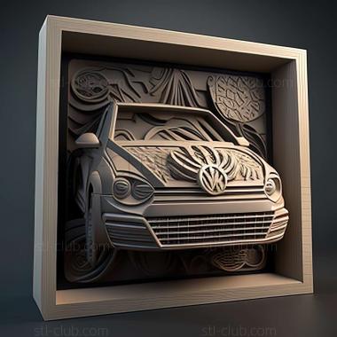 3D модель Volkswagen Eos (STL)